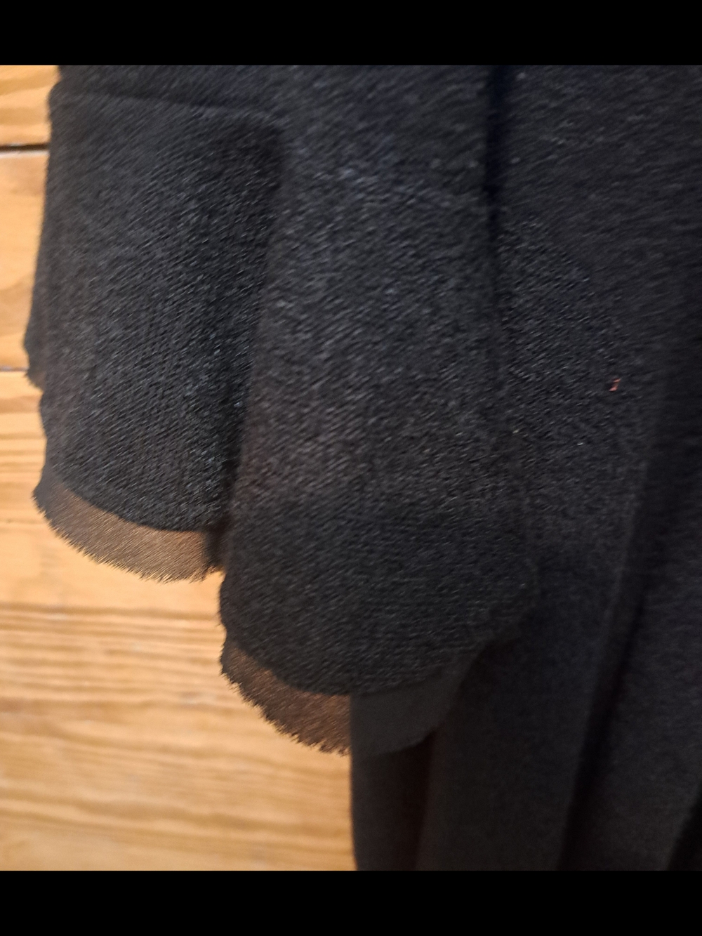 Ladies Torrid Sz 6X Black Long Sleeve Dress Vneck Office Pullon Soft - Picture 6 of 6